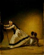 Francisco de Goya Scene from the palace of the Duchess of Alba Spain oil painting artist